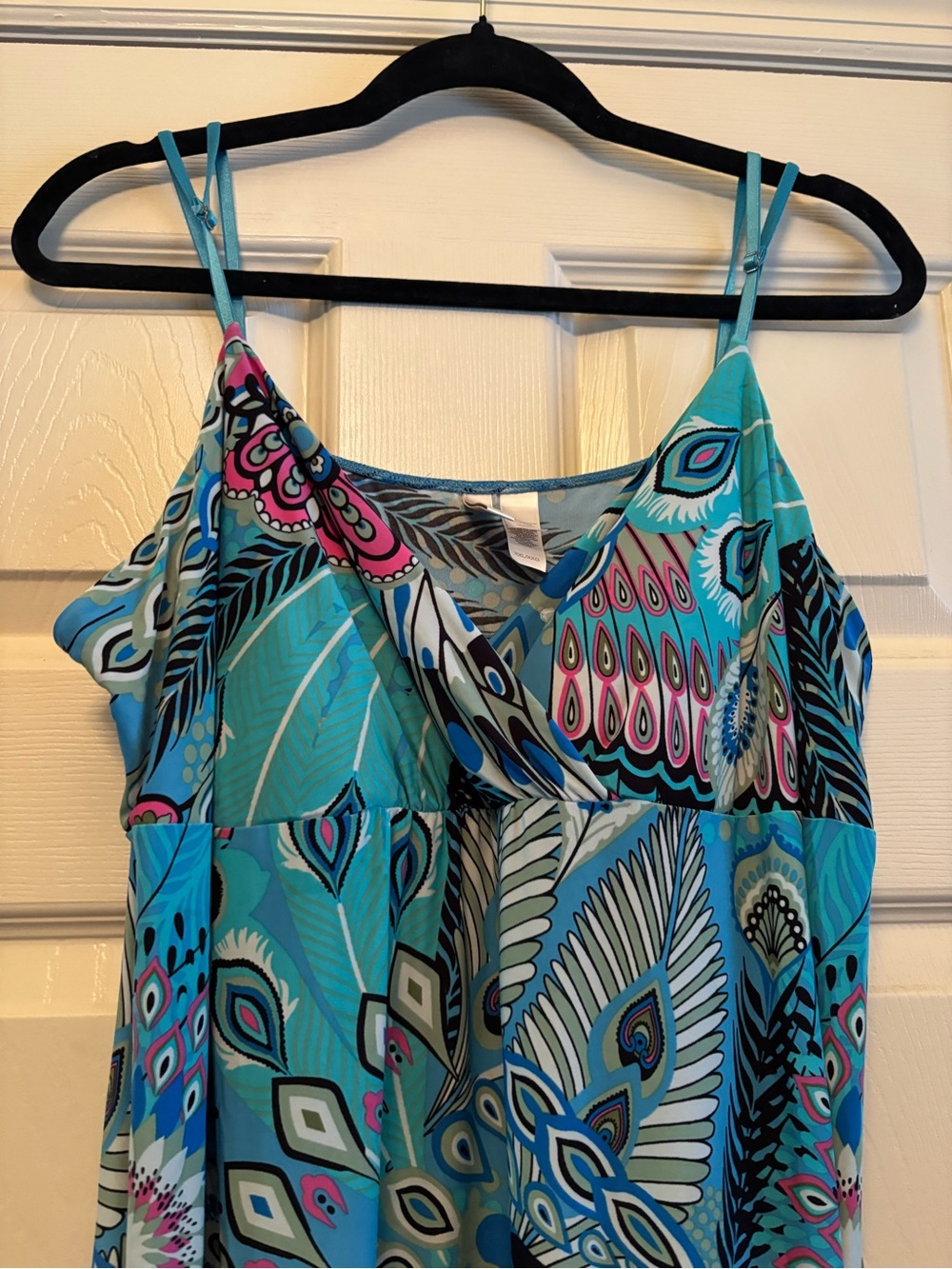Ambrielle ~ Women’s XXL Sleeveless Maxi Dress Multicolor - Picture 2 of 10